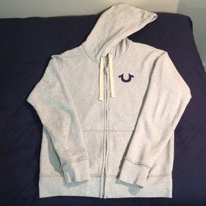 True Religion Men’s Buddha Logo Zip Hoodie